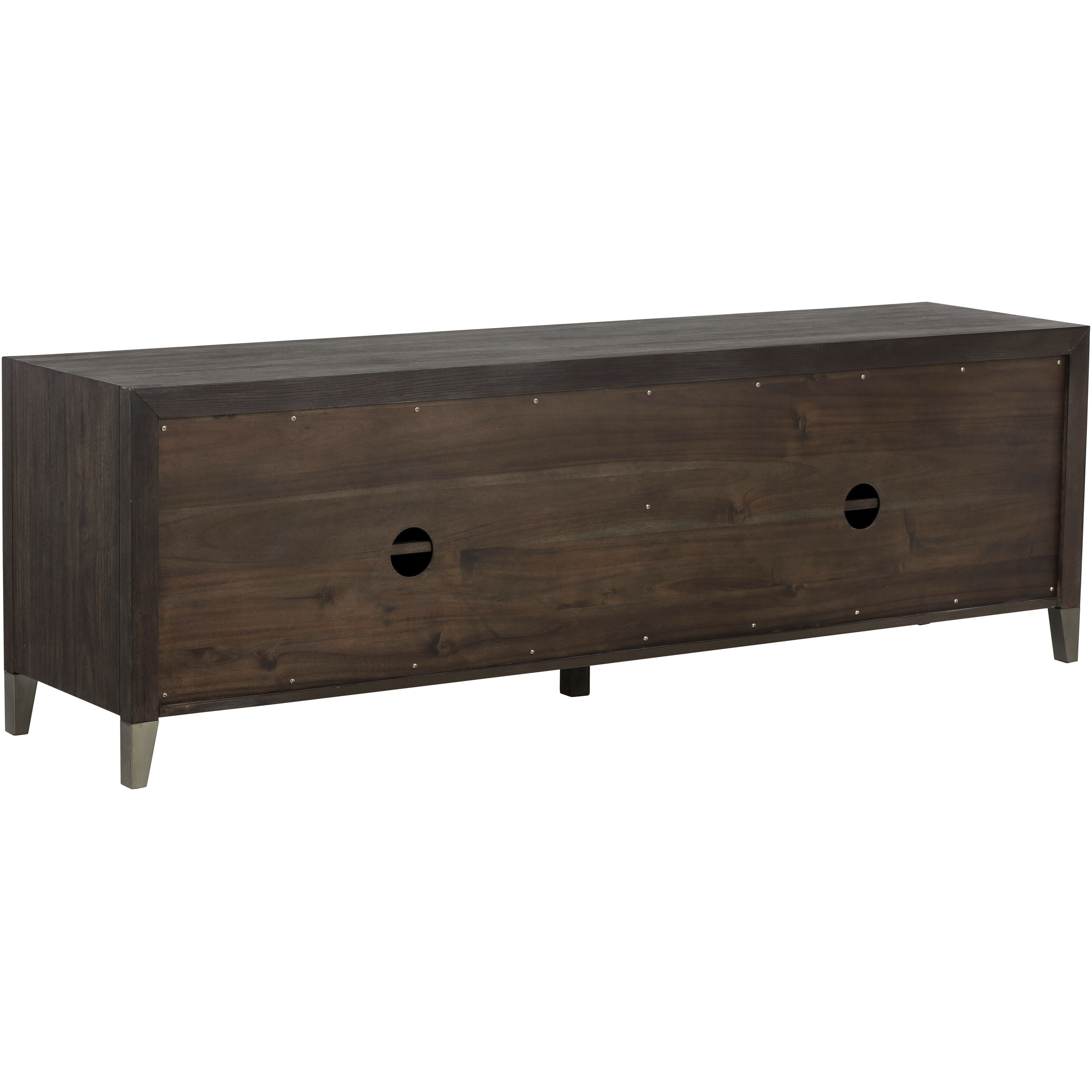 Greyson 78.75 inch Smoke Acacia Media Console & Cabinet